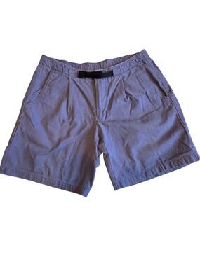 Rugged Exposure Slate Blue‎ Cotton Canvas Hiking Utility Shorts Men's Large
